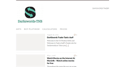 Desktop Screenshot of darkswords-tnb.com