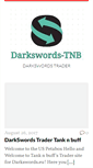 Mobile Screenshot of darkswords-tnb.com