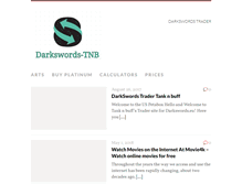 Tablet Screenshot of darkswords-tnb.com